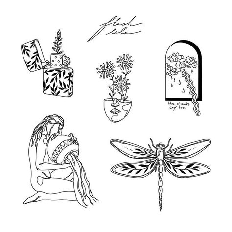 Flash Sheet, Flash Tattoo, Tattoos And Piercings, Cute Casual Outfits, Stay Tuned, Small Tattoos, Tatting, Piercings, Flash