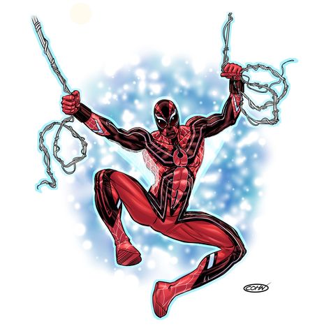 Arte Nerd, Scarlet Spider, Spider Verse, Scarlet, Marvel Comics, Creative Design, Spiderman, Marvel, Deviantart