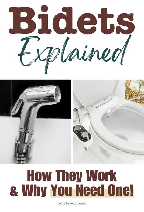 What is a Bidet? How does it work?	Bidets Explained: How They Work and Why You Need One! Plumbing Fixtures Bathroom, Bathroom Gadgets, Under Sink Organization, Aesthetic Kitchen, Bidet Toilet, Garbage Disposal, Under Sink, Space Saving Storage, Apartment Inspiration