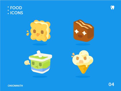 OnionMath topic icons - food series ui symbol product illustration icon flat electric design app 2d Product Illustration Poster, Food Themed Character Design, Cute Food Icons, Flat Food Illustration, Food Icon Illustration, Food Fantasy Icons, Food App Interface Design, Food App Ui Design, Electric Design