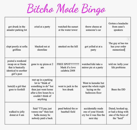 when your friend group makes a bingo board about us #friendship #bestiegoals #vibes Bar Bingo Ideas, Friend Bingo, Friendship Group, Drinking Games For Parties, Bingo Template, 31st Birthday, Girls Night Party, Some Beautiful Pictures, Spring Shower