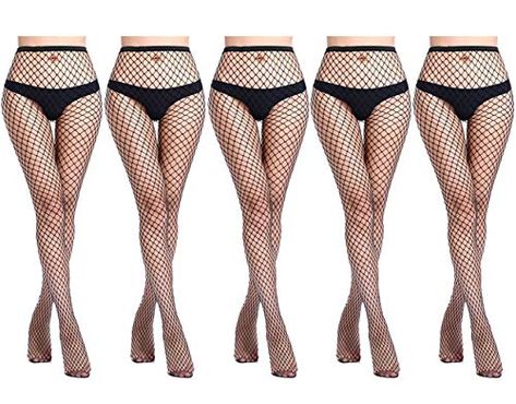 Amandir 4-5 Pairs Fishnet Stockings Womens Lace Mesh Patt... https://smile.amazon.com/dp/B076H17WV4/ref=cm_sw_r_pi_dp_U_x_fHjkEbPH0ZNPD Net Leggings, Fishnet Leggings, Fishnet Socks, Fishnet Stockings, Stockings, Tights, Mesh, Leggings, Lace