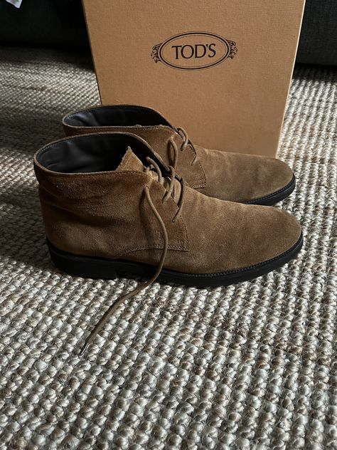 Tod's Tod’s Suede Desert Boots | Grailed Desert Boots, Men's Footwear, Chukka Boots, Shoes Mens, Ankle Boot, Boots