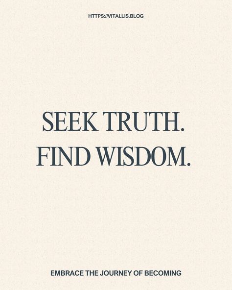 Seek Truth. Find Wisdom. Embrace the Journey of Beginning 💙💙 #quotes #truth #wordsofwisdom #lovetheprocess #inspire #inspiredaily #inspirationalquotes Healing Habits, Embrace The Journey, June 1, The Journey, Jesus Christ, Words Of Wisdom, Healing, Jesus, Quotes