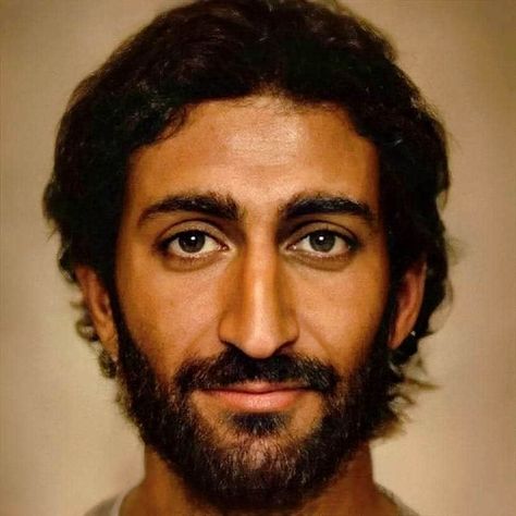 This would be Jesus, according to the image created by artificial intelligence of the Dutch artist Bas Uterwijk. Twitter Famous, Biblical Clothing, Photorealistic Portraits, Middle Eastern Men, Famous Historical Figures, Famous Portraits, Famous Sculptures, Jan Van Eyck, Napoleon Bonaparte