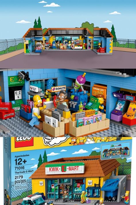 Chief Wiggum, Kwik E Mart, Lego Simpsons, The Simpson, Buy Lego, Lego Sets, The Simpsons, Convenience Store, Roof