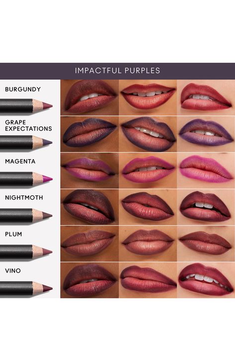 MAC Cosmetics Lip Liner Pencil in at Nordstrom #макияж #губы #красота #бьюти #косметика #тренды Lower Lash Line Eyeshadow, Mac Lip Liner Swatches, Mac Plum Lip Liner, Fall Lip Combo, Lip Combos For Medium Skin, Mac Lip Combo, Good Lip Combos, Drugstore Lip Combos, Lip Liner Combo