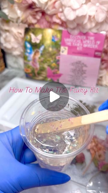 Resin_Jules Julia Newton on Instagram: "🧚 How To Make The Fairy Kit 🧚 Full Instructions

I used @mouldd_resin and I did three layers. ⭐️ 

Day one layer one, for day one I mixed 120mls total 60mls or grams of resin and 60mls/grams of hardener. 
I mixed this for three minutes. 
I then added a sprinkling of the peach glitter into the mixture and poured that into my mould. 
I waited 25 mins for this layer to become slightly thick and laid down foliage & flowers and left this on my desk overnight to cure, covered with a box.

Day 2 layer two.
I mixed the same amount of resin 120mls/grams & left it to sit for five minutes to degass. 
I gently poured it into my mould and then added my PET sticker. (I did not remove the backing I used it like an inlay)
I then added my charms and bunnies and lef Using Stickers In Resin, Mixing Resin Colors, How To Mix Resin And Hardener, Resin Bloom Technique, Mica Powder And Resin, Fairy Kit, How To Make Resin, My Pet, Three Layer