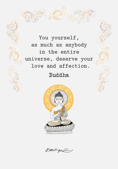 You yourself, as much as anybody in the entire universe, deserve your love and affection. ~ Buddha.
❁🤍 
▪️

✔️Like ❤️👍
✔️Comment 😇
✔️Share 🔰
✔️Stay connected for more 🔔💙
▪️

Follow @bodhipattta for more self love and self care tips and contents! 😊🌷🙏


.
.
.

♡ ♡ ♡
#bodhipatta #bodhi_patta #mindfulnessmoment #bodymindandsoul #buddha #mindfulnessmeditation #buddhaquotes #mindandbody #mindfulnesspractice More Self Love, Buddha Teachings, Love And Affection, Buddha Quote, Love Everyone, Buddha Quotes, Like Comment Share, Love Yourself Quotes, Mindfulness Practice