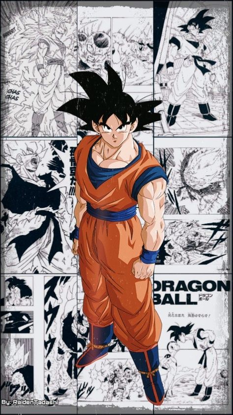 Dragon Ball Manga Wallpaper, Dragonball Evolution, Goku Manga, Image Dbz, Dragon Ball Tattoo, Manga Wallpaper, Dragon Ball Wallpaper Iphone, Goku Wallpaper, Dragon Ball Painting