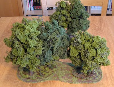 Kevin's Miniatures & Hobby Table: Tutorial: Making A Forest Hobby Table, Rpg Table, Ho Scale Train Layout, Wargaming Table, Warhammer Terrain, Game Terrain, Tabletop Rpg Maps, Off White Paints, Model Tree