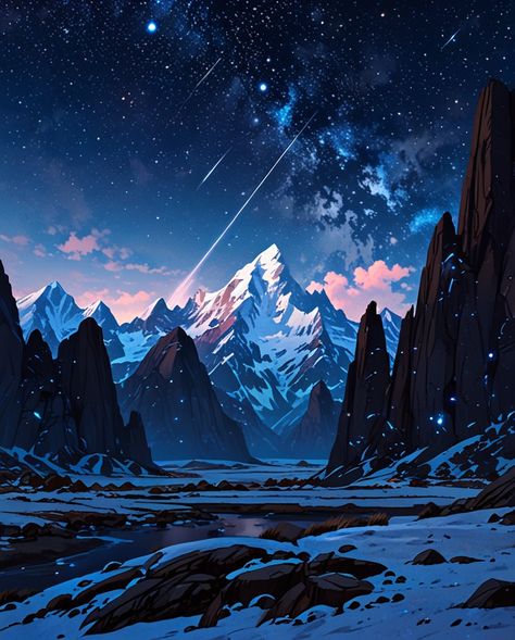 "In The Vast Expanse of Space" #aiart #animeillustration #illustrationart #illustration #illustrator #art #design #drawing #painting #artwork #generativeartworks #space #galaxy #mountain #landscape Galaxy Mountain, Illustrator Art, Space Galaxy, Design Drawing, Generative Art, Drawing Painting, Mountain Landscape, Space Art, Denver