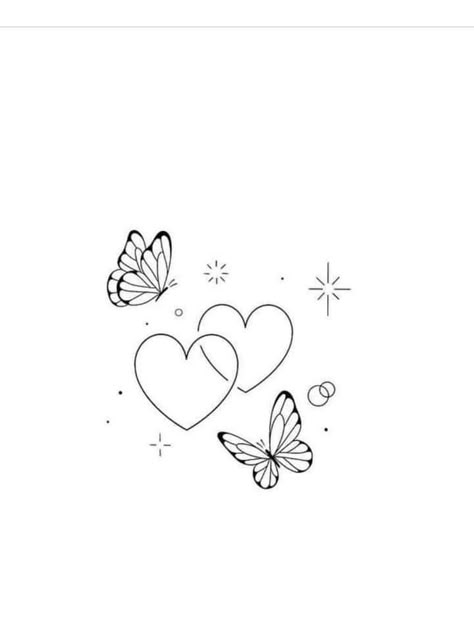 Butterfly With Heart Tattoo, Butterfly And Heart Tattoo, Simple Butterfly Drawing, Simple Unique Tattoos, Word Tattoos With Meaning, Word Tattoo Ideas, Butterfly Tattoos On Arm, Wrist Tattoo Designs, Small Girly Tattoos