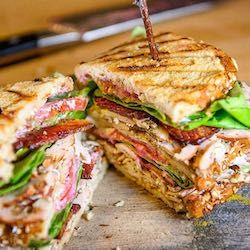 Christmas Turkey | Recipes | How to use up left over turkey Smoked Wild Turkey, Turkey Club Sandwich Recipes, Turkey Breast Roulade, Cranberry Aioli, Mayonnaise Homemade, Christmas Turkey Recipes, Turkey Club Sandwich, Turkey Sandwiches Recipes, Bacon Butter