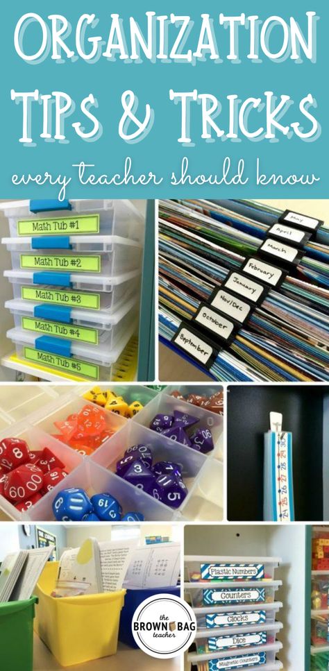 Looking for tips to organize your classroom? Stop right there! I have organizational tips and tricks every teacher should know. These work great in elementary-level classrooms! #classroomorganization #classroomtips #teachertips Classroom Organization Middle School Science, Organizing A Classroom, How To Organize Classroom, Teacher Classroom Organization Ideas, Classroom Organization Elementary Layout, Teacher Supply Organization, Center Organization Kindergarten, Teacher Organization Ideas Elementary, Teacher Hacks Elementary