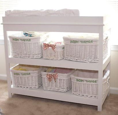 Greg wants to make a changing table soon. so... perfect! Diy Baby Changing Table, Diy Changing Table, Baby Nursery Diy, Baby Changing Table, Baby Changing Tables, Diy Baby Furniture, Diy Nursery, Baby Necessities, Nursery Organization