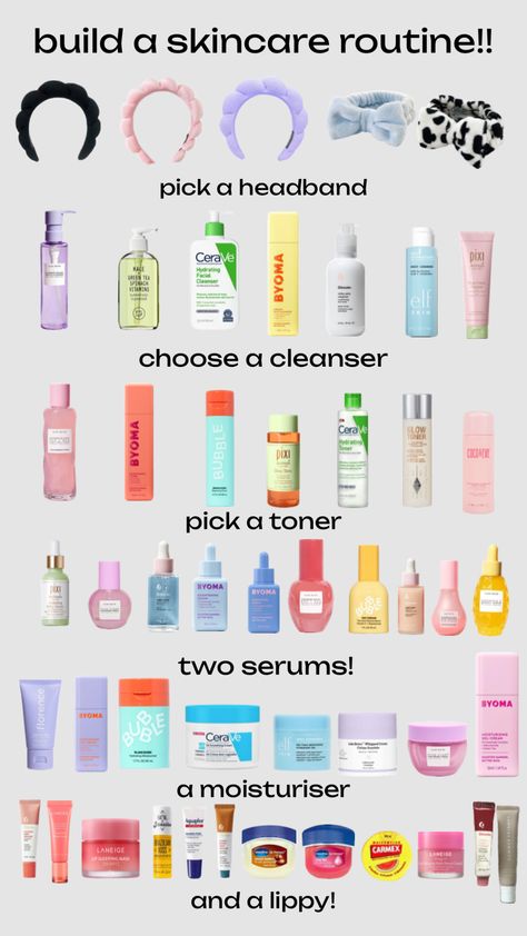 #skincare #routine Face Skin Care Routine, Skin Care Routine Order, Care Organization, Sephora Skin Care, Basic Skin Care Routine, Hot Makeup, Shower Skin Care, Skin Care Order, Skincare Organization