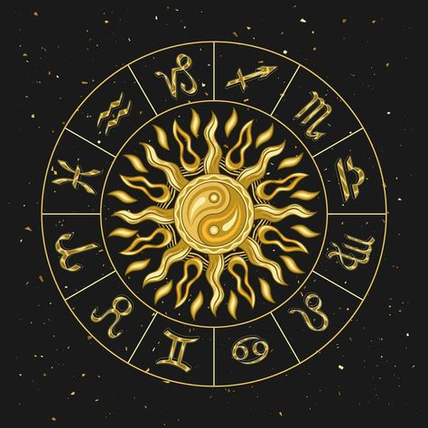 Horoscope wheel with zodiac signs, sun Sun Sign Astrology, Horoscope Wheel, Astrology Artwork, Zodiac Wheel, Krishna Photo, Sun Designs, Krishna Photos, Sun Sign, Build Your Brand