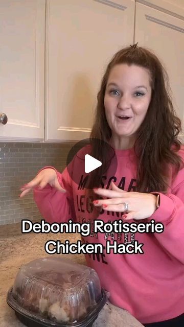 Kasey Hartleben Brookover on Instagram: "Have you tried this viral rotisserie chicken hack?" Kitchen Hacks Food, Amazing Food Hacks, Rotisserie Chicken Recipes, Chicken Dishes Recipes, Rotisserie Chicken, Chicken Breast Recipes, Baking Tips, Have You Tried, Turkey Recipes