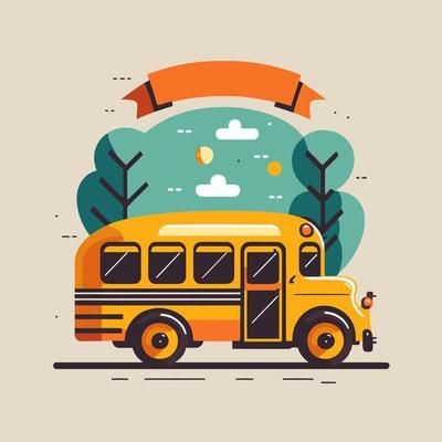 yellow school bus flat color vector icon logo illustration 17133260 Vector Art at Vecteezy School Bus Illustration, Bus Illustration, Cram School, Yellow School Bus, School Craft, Color Vector, Logo Illustration, Flat Color, School Bus