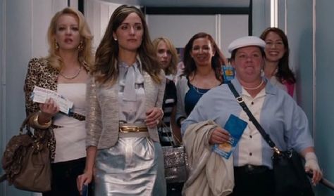 love Helen's silver outfit from the movie Bridesmaids Movie Bridesmaids, 3 Bridesmaids, 2024 Movies, Bridesmaids Movie, Silver Outfit, Silver Outfits, Movie Club, Movie Watching, Little Miss Sunshine