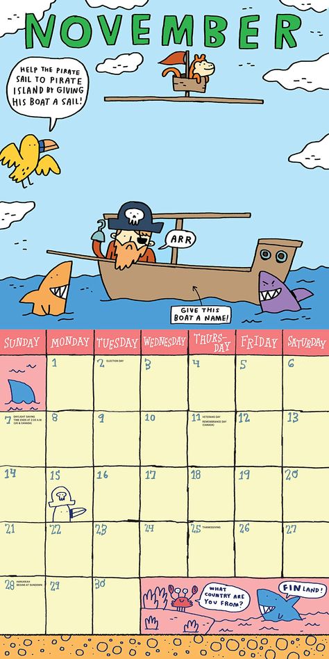 Kid's Awesome Activity Wall Calendar 2021: Lowery, Mike, Workman Calendars: 9781523509621: Amazon.com: Books Activity Wall, Wall Calendar Design, Friday Day, Large Wall Calendar, Pirate Island, Canvas Collage, 2025 Calendar, Kids Calendar, Day And Time