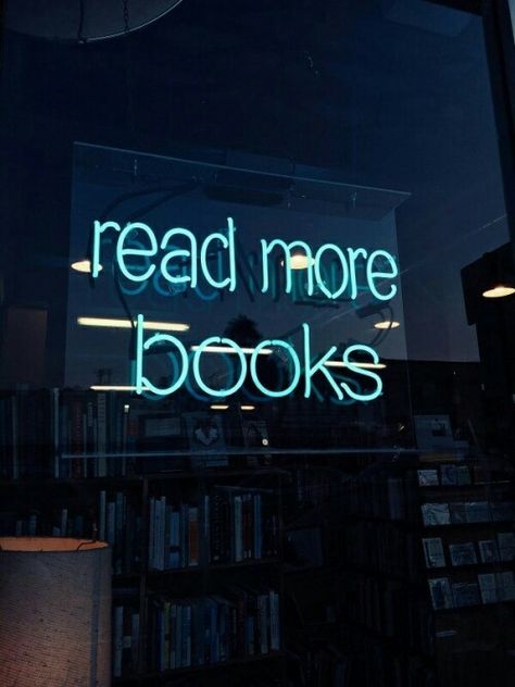 Books And Tea, Ravenclaw Aesthetic, Neon Quotes, Neon Words, Read More Books, Neon Lights, I Love Books, Ravenclaw, Book Aesthetic