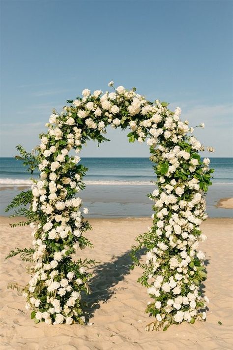 Madison and Nate Wedding — Honeysuckle Events Honeysuckle Archway, Madison Beach Hotel Wedding, Cape Honeysuckle Vine, Wedding Day, In This Moment