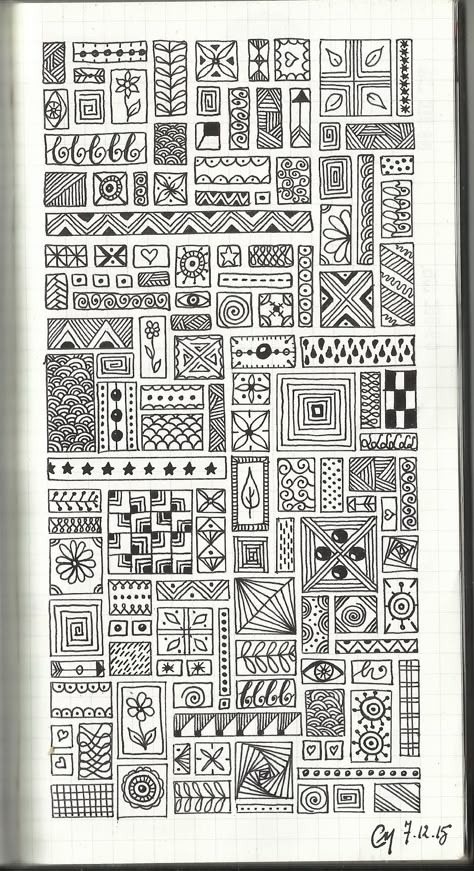 Full Page Doodle Pattern, Arte Doodle, Zen Doodle Patterns, Tangle Doodle, Mandala Art Therapy, Zen Doodle Art, Tangle Art, Zen Tangle, Tangle Patterns