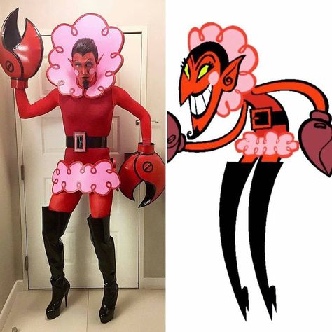 Mojo Jojo Costume, Him Powerpuff, Power Puff Costume, 2000s Halloween Costume, Halloween Customs, Anime Festival, Fun Cosplay, Holloween Costumes, Powerpuff Girls Costume