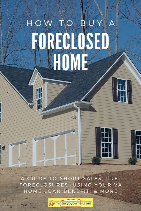 Buying Foreclosed Homes, Real Estate Investing Rental Property, Buying First Home, Foreclosed Homes, Buy A House, Real Estate Advice, Home Buying Process, Home Buying Tips, Buying A New Home