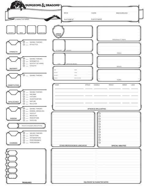 Dungeons & Dragons 5th Edition Character Sheet | Simple DND Character Creation Sheet, Dungeons And Dragons Character Sheet, Dnd 5, Hulk Character, Dnd Character Sheet, Character Sheet Template, Circus Characters, Dungeons And Dragons 5e, Simple Character