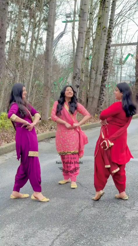 Bhangra Dance, Candles Holder, Punjabi Suits Designer Boutique, Simple Dance, Wedding Dance Songs, Bandhani Dress, Wedding Dance Video, Indian Wedding Video, Dance Basics