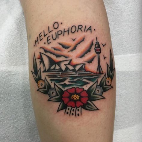 Hello Euphoria Turnover Tattoo, Turnover Band, Tattoo Band, Band Art, Smart Auto, Band Tattoo, Traditional Tattoo, Tattoos And Piercings, Maple Leaf Tattoo