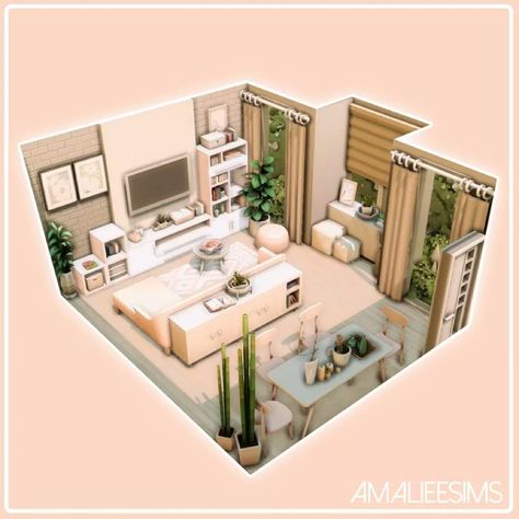 Rooms Game Ideas, Sims 4 Houses Living Room, Sims 4 Lounge Ideas, Sims 4 Living Room Ideas Modern, Sims4 Living Room Ideas No Cc, Sims 4 Houses Decoration, Sims Freeplay Living Room Ideas, Sims Living Room Ideas Base Game, Sims4 Interior Design