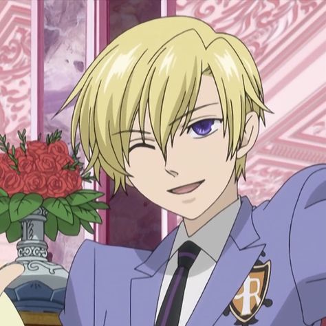 Ouran Host Club Characters, Tamaki Suoh, Ouran High School Host Club Funny, Ouran Highschool Host Club, Ouran Highschool, Ouran Host Club, School Clubs, High School Host Club, Ouran High School Host Club