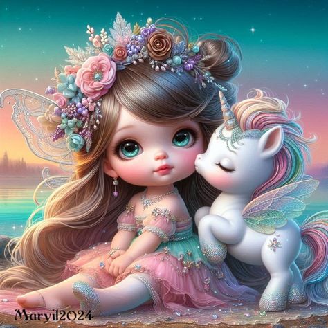 My Pictures I made from *Bing* Imprimibles Paw Patrol, Unicorn Fairy, Unicorn Images, Mixed Art, Whatsapp Wallpaper Cute, Unicorn Pictures, Unicorns Clipart, Angel Images, Beautiful Angels Pictures