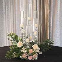 Practical Wedding Gifts, Mirror Centerpiece, Banquet Centerpieces, Decoration Event, Crystal Candelabra, Candle Shades, Gold Candle Holders, Candle Packaging, Event Decoration