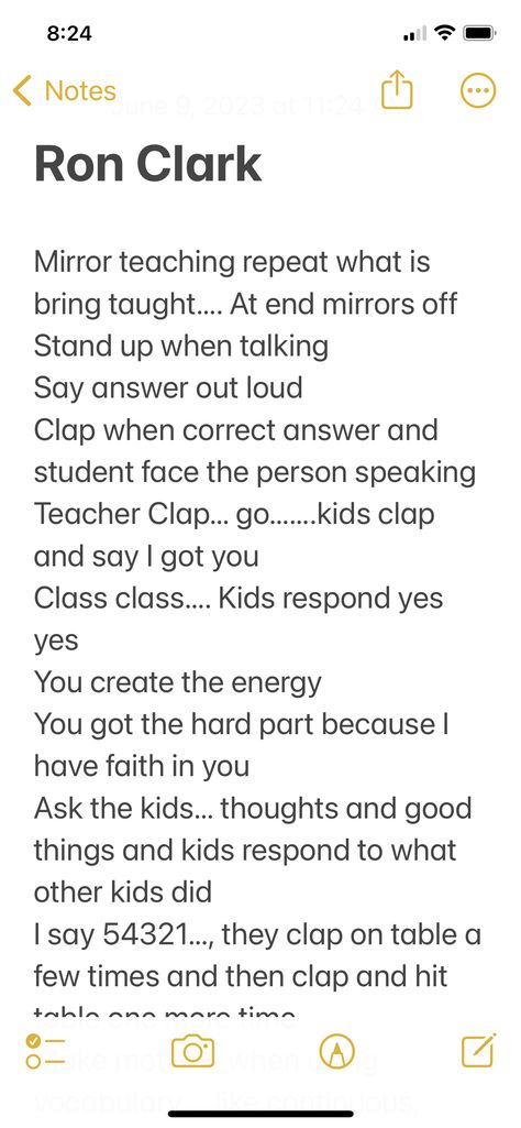 Ron Clark Classroom, Ron Clark, Have Faith In Yourself, Hard Part, House System, Teaching Strategies, Elementary Education, I Got You, Out Loud