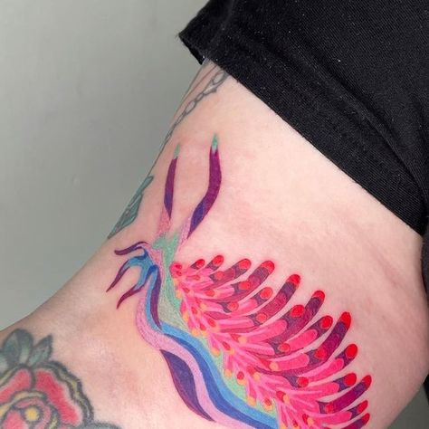 Sea Snail Tattoo, Nudibranch Tattoo, Sea Slug Tattoo, Snail Tattoo Design, Swag Tattoo, Sea Life Tattoos, Detailed Tattoos, Print Making Designs, Snail Tattoo