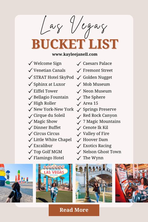 Ultimate Las Vegas Bucket List: Best 46 Things To Do! (2024) Travel To Las Vegas, Bucket List Las Vegas, Adventuredome Las Vegas, Las Vegas Scavenger Hunt List, Vegas Places To Go, Las Vegas 2024, Vegas To Do List, Las Vegas Bucket List, Las Vegas Things To Do In