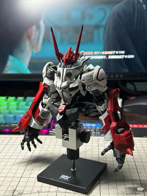 Gunpla Kitbash, Gundam Tutorial, Tech Armor, Gundam Design, Robot Design Sketch, Mech Design, Gunpla Custom Build, Gundam Mobile Suit, Custom Gunpla