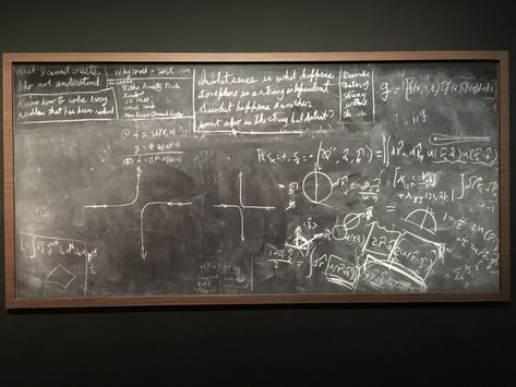 Stem Academia, Jake Sullivan, Math Professor, Chalkboard Writing, Famous Scientist, Richard Feynman, Theoretical Physics, Academic Validation, Physics And Mathematics