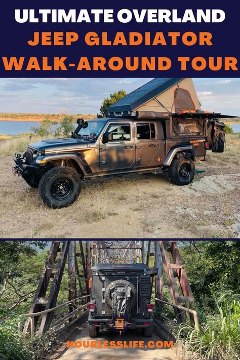 Overlanding Jeep Gladiator walk-around tour Jeep Gladiator Overland, Central American, Jeep Gladiator, Time To Go, American Country, Outdoor Camping, Talk About, A Year, Philosophy