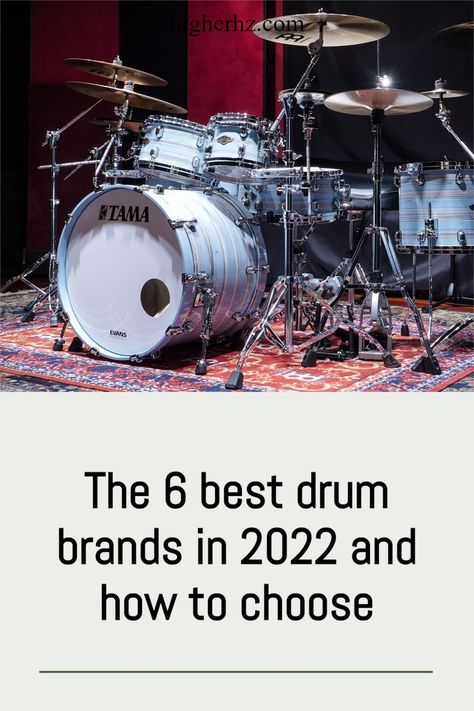 There are so many different drum brands to choose from. The market is flooded with all kinds of different kits and different specs. Here we will help you decide what drum kit brand you should purchase. Whether you are a beginner or a professional, this list can help differentiate the different brands, and give some more insight on them individually. Read the full article: Higherhz.com /higherhz /drumset /drumporn /drum /drumkit /drumsticks /drummers /bateria /drumlife /pearldrums Pearl Drum Kit, Drums Set, Gretsch Drums, Best Drums, Pearl Drums, Neil Peart, Drum Solo, Percussion Drums, Hand Drum