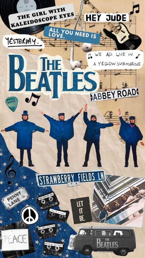 ❤️🎸☮️ #thebeatles #beatles #music #wallpaper #sixties Beatles Diy, Beatles Background, Beatles Wallpaper Iphone, Beatles Collage, Beatles Wallpaper, Beatles Vinyl, Iphone Wallpaper Music, Beatles Poster, John Lennon Paul Mccartney