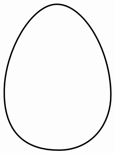 Easter Egg Template | Easter egg template, Easter egg crafts preschool, Easter lessons Eggs Crafts Preschool, Easter Crafts Templates, Easter Projects For Preschoolers, Egg Crafts Preschool, Easter Egg Crafts Preschool, Eggs Template, Easter Egg Art Projects, Easter Shapes, Paper Easter Eggs