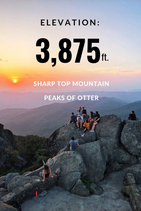 Sharp Top Mountain Virginia, Peaks Of Otter Virginia, Scenic Mountains, Long Engagement, Virginia Travel, North Carolina Mountains, Outdoors Tattoo, National Parks Usa, Education Humor