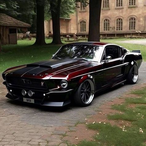 Mustang – @houseofamericancars su Tumblr 2000s Cars, Fort Mustang, Motocykle Harley Davidson, Mustang Build, Mobil Mustang, Muscle Cars Mustang, Civic Car, Trucks Ford, Motor Mobil