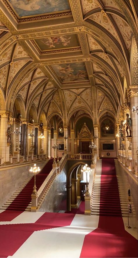 Ball Room Aesthetic Dancing, French Palace Aesthetic, Victorian Ballroom Aesthetic, Ballroom Stairs, Nisha Core, Royal Ballroom Aesthetic, Ball Room Aesthetic, Aesthetic Ballroom, Ballroom Interior